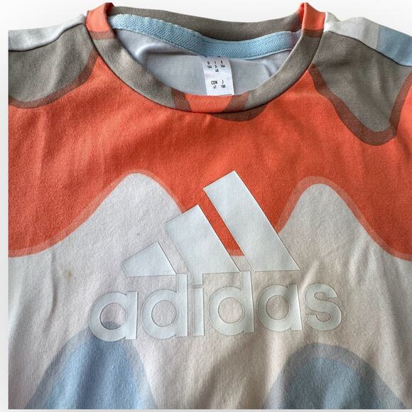 Adidas X Marimekko All Over Print Shorts Set, Size 4T, Multicolored - Picture 6 of 16